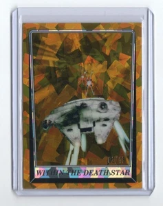 Star Wars Sapphire Edition Topps Chrome Return of the GOLD Parallel #125- #02/15 - Picture 1 of 6