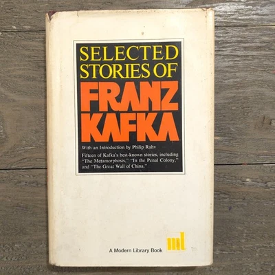 Selected Stories Of Franz Kafka (Modern Library 283) Hardcover with DJ 1952 - Image 1 of 4