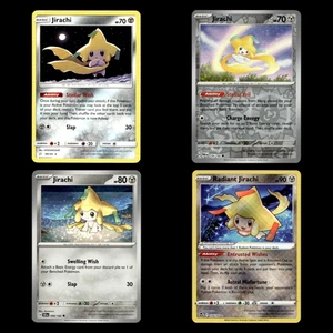 4x Jirachi 99 Sun Moon Team Up 2019 Pokemon Cards Playset Play Set Deck Building - Picture 1 of 2