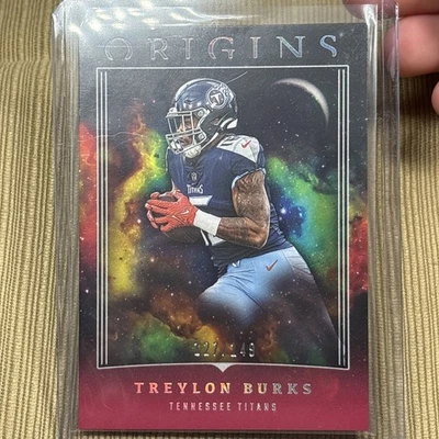 Treylon Burks 2023 Panini Origins #96 Red Parallel  /149 Titans NFL OBJ COTY - Image 1 of 2