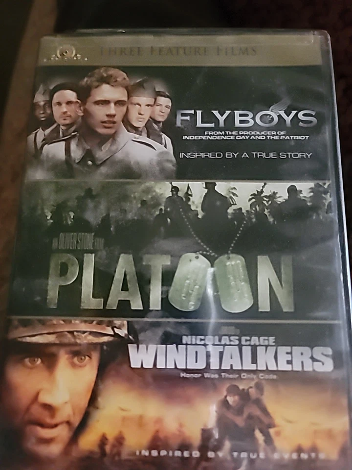 Triple Feature: War - DVD - Flyboys + Platoon + Windtalkers  - - Image 1 of 1