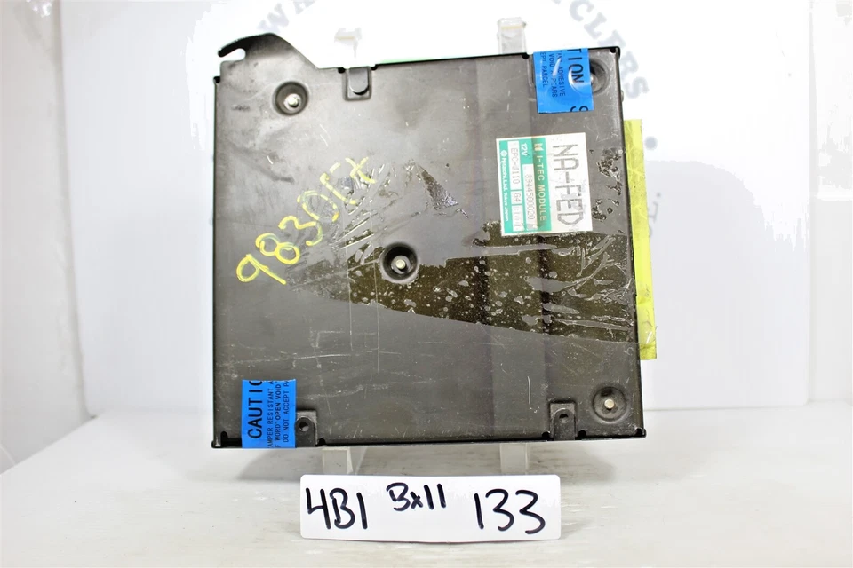 8944580020 Isuzu Impulse 1988-89 Unidad de control del motor Módulo ECU OEM 4B1 133 B11 Foto 1 de 4