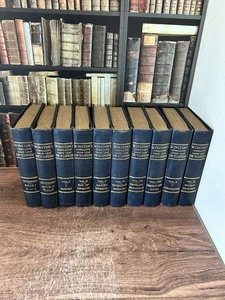 Vintage 1933 DICTIONARY Winston's Cumulative Encyclopedia Book Volume 1&2 Plus 8 - Bild 1 von 6