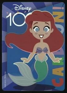 2023 Disney 100 Karten. Lustige Freudige Arielle Regenbogen #D100-SR65 - Bild 1 von 2