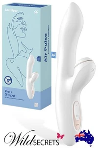 NEW Satisfyer Pro 8.7 inch Rabbit Vibrator with Clitoral Suction, Sex Toy - Picture 1 of 6