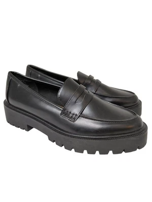 H&M Mocasines Mujeres Zapatos Talla EU 40 negro look casual - Imagen 1 de 4
