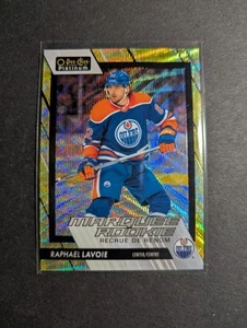 2023-24 O-Pee-Chee OPC Platinum Raphael Lavoie Neon Yellow Surge Rookie RC #272 - Picture 1 of 4