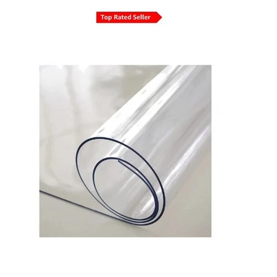 Plastic Table Cloth 80x200cm 2mm waterproof transparent PVC protector - Image 1 of 4