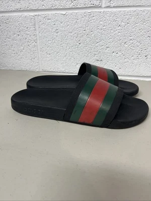 Gucci Men's Sandals Black Size 10 - Image 1 of 4