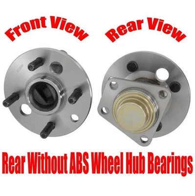 AP 2- REAR Wheel Hub Bearing Assembly for Saturn SL1 SW1 91-94 Without ABS - Image 1 of 4