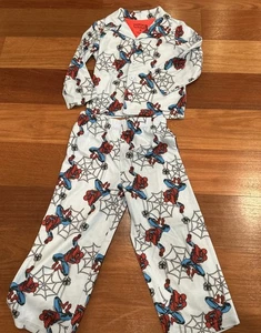 Marvel Spider-Man Kids Pajamas Set - Size 4T Long Sleeve - Picture 1 of 5
