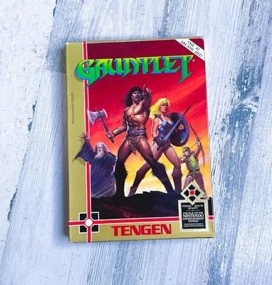 Gauntlet 1 Tengen Auténtico Nintendo NES Completo En Caja COMO NUEVO Foto 1 de 4