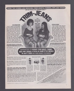 1971 Print Ad Trim-Jeans San Francisco California - Picture 1 of 1