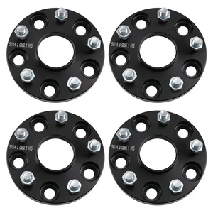 4x 5x4.5 Wheel Spacers 15mm for Toyota Tacoma Prius V 5x114.3 Hub 60.1mm - Picture 1 of 12
