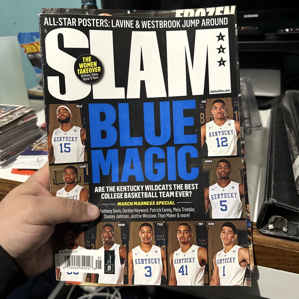 SLAM magazine May 2005 issue 187 Blue Magic Kentucky Wildcats - Image 1 of 4
