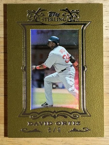 Topps 2007 con marco de oro esterlina #159 David Ortiz - Imagen 1 de 2