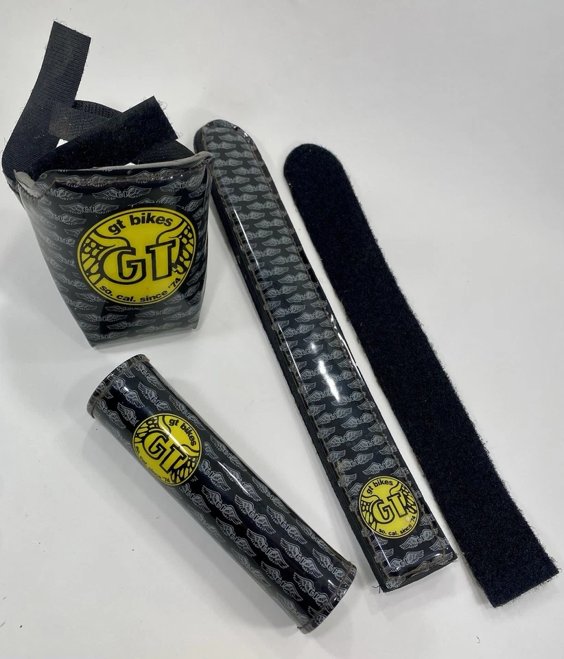 Juego de almohadillas GT BMX Pro Speed Series Junior Expert Mid School Racing Wings Logo Foto 1 de 4