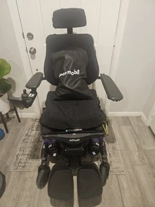 Permobil M3 Corpus 2 Power Wheelchair ~ Power Tilt, Recline, Legs With Manuals - Picture 1 of 15