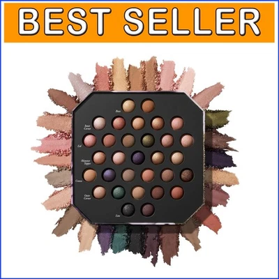 Sensational Soiree Eyeshadow Palette - 31 Matte & Shimmer Crease-Proof Shades - Image 1 of 4