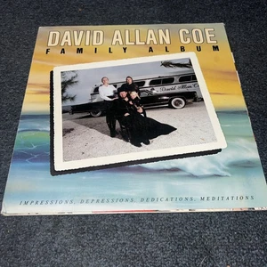 David Allan Coe-Family Album-Country Columbia Records AL 35306 1978 Fair To Goo - Picture 1 of 4