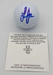 LEE JANZEN PGA SIGNED GOLF BALL COA MASTERS - Picture 1 of 1
