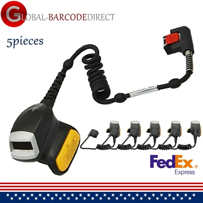 5Pcs Motorola Symbol Ring RS4000 Scanner RS4000-HPCSWR 1D CORDED - Image 1 of 4