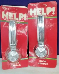 HELP LOT OF 2 INTERIOR DOOR HANDLES GM 65-84 TRUCKS VANS 77002 - Picture 1 of 2