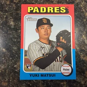 2024 Topps Heritage High Number #509 Yuki Matsui RC - Picture 1 of 2