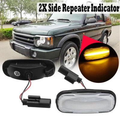 Seitenblinker Glasklar passend für Land Rover Defender Discovery Freelander - Bild 1 von 4