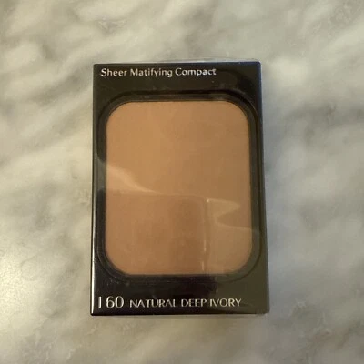 new Shiseido Sheer Matifying Compact Foundation Refill i60 Natural deep ivory - Image 1 of 4