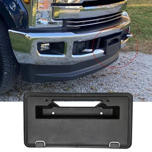 For 2017 18 2019 Ford F-250 F-350 Super Duty License Plate Frame Holder Brack - Picture 1 of 13