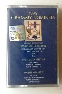 Grammy Nominees 1996 Mariah Carey Michael Jackson Rare Malaysia Cassette New - Picture 1 of 3