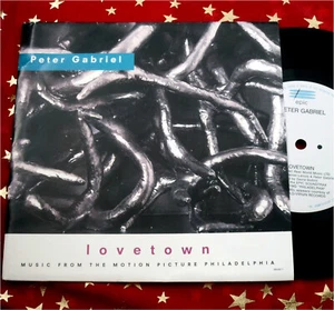 PETER GABRIEL - Lovetown * Epic 6604807 NL * TOP SINGLE (kleines Loch) M-:)) - Bild 1 von 3
