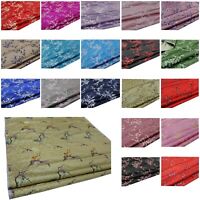Jacquard Damask Kimono Fabric Material*BC1 Faux Silk Brocade Small Dragon