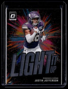 2024 Donruss Optic Justin Jefferson #14 Light It Up - Picture 1 of 2
