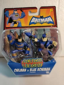 Batman The Brave and the Bold Action League OWLMAN & BLUE BOWMAN (CosBman134) - Picture 1 of 11
