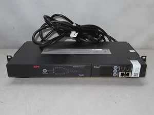 APC AP4450 100-120V 1440VA 15A 1RU 10-Outlet Auto Transfer Switch - Photo 1/5