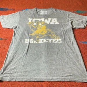 Garage Cotton Iowa Hawkeyes Unisex XL Grau Football Tee - Bild 1 von 7