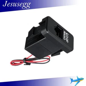 RJ45 UHF Radio Switch Panel Dash Socket For Toyota Prado Hilux Landcruiser Blue - Imagen 1 de 9