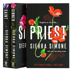 Priest Trilogy Series by Sierra Simone 3 Books Collection Set -Fiction-Paperback - Picture 1 of 4