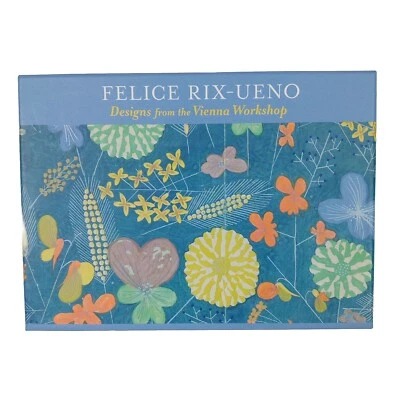 Cuadernos artísticos Felice Rix-Ueno taller de Viena Smithsonian tarjetas en blanco florales 20 Foto 1 de 4