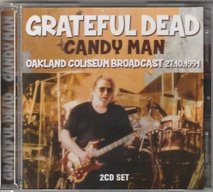 2 CD Set 2018 Grateful Dead Candy Man Oakland Coliseum 1991 Broadcast - 16 songs - Imagen 1 de 2