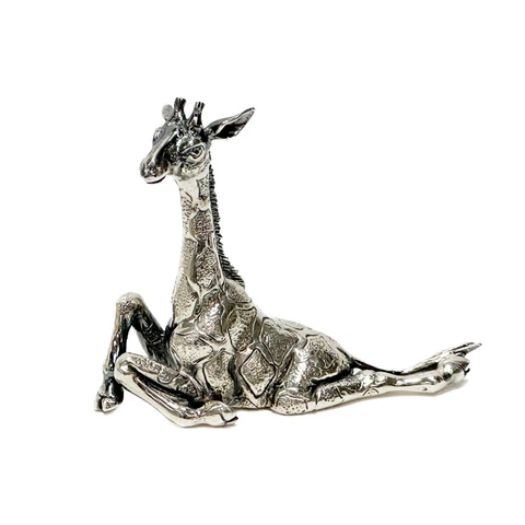 Buccellati Italian Sterling Silver Figurine Giraffe Cover