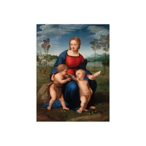 Stampa su Tela su Carta Poster o Quadro Raffaello Madonna del cardellino - Imagen 1 de 2