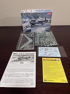 Academy B-47B/E Stratojet 1/144th scale 4443 Open Box Sealed Inside - Image 1 of 4