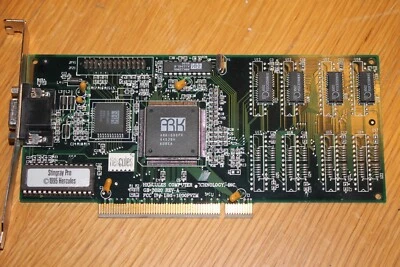 PCI Grafikkarte ARK1000 PV 1MB EDO RAM Hercules Stingray Pro - DOS PC - Image 1 of 2