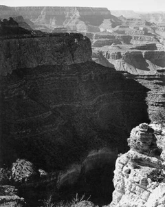Papel o lona impreso artístico Ansel Adams Grand Canyon borde sur Giclee + envío gratuito - Imagen 1 de 3