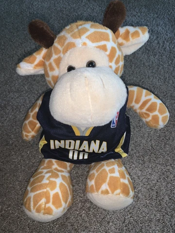 Indiana Pacers Build A Bear Souvenir Giraffe Plush Doll Outfit Stuffed 12" NBA Cover