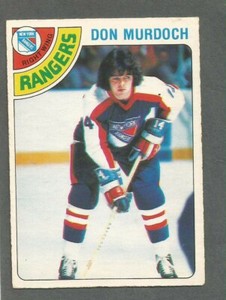 1978-79 O-Pee-Chee OPC Hockey Don Murdoch #11 New York Rangers NMT+ **2
