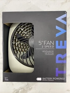 O2 Cool FD05004 2 D-Cell Battery Powered Portable Fan 5” New - Picture 1 of 4